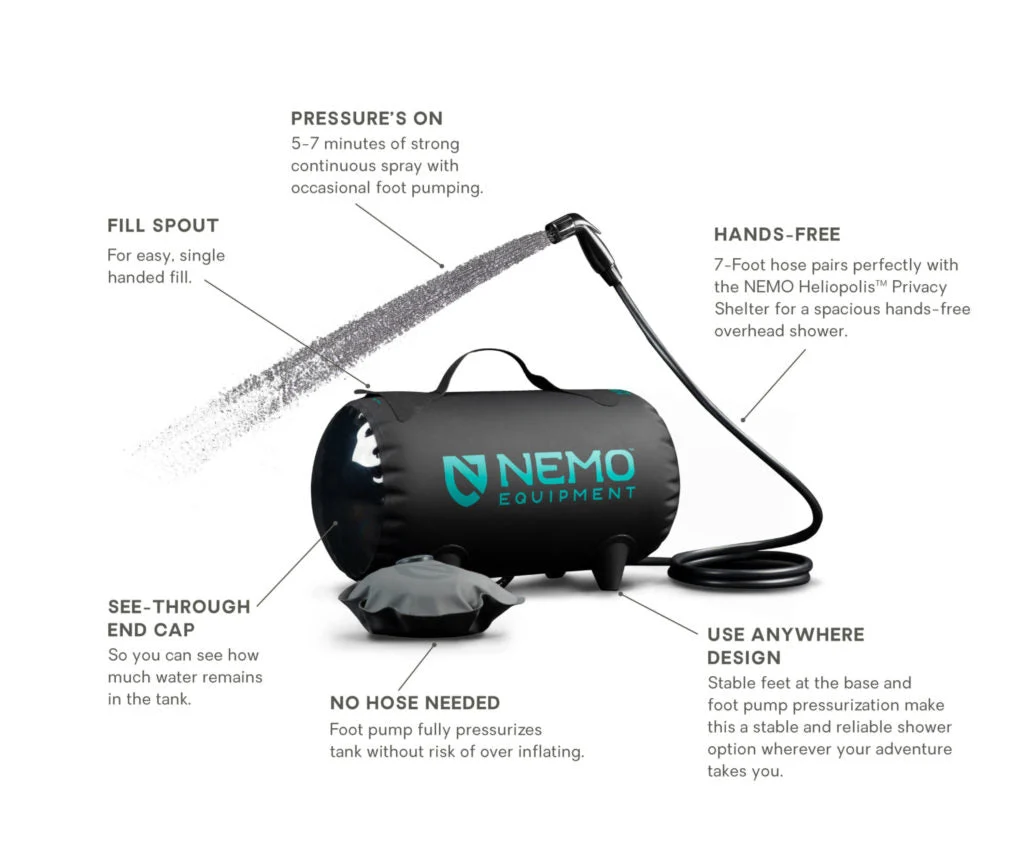 Helio™ Pressure Shower - Image 5